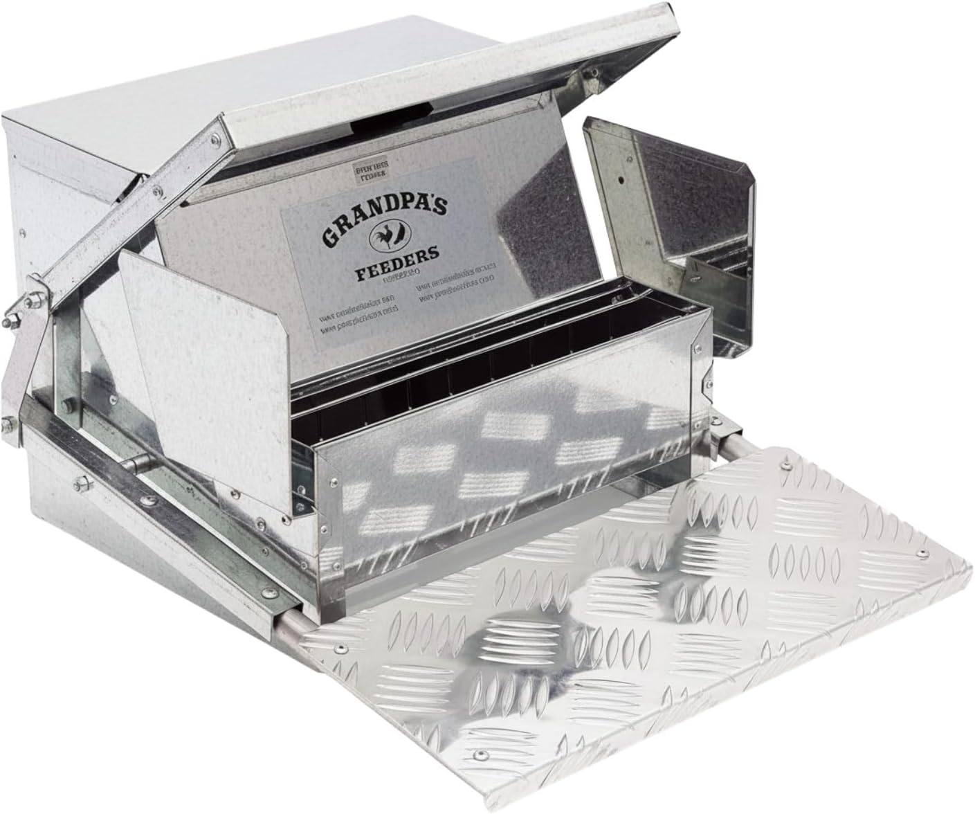 Grandpa's Feeders Automatic Treadle Chicken Feeder