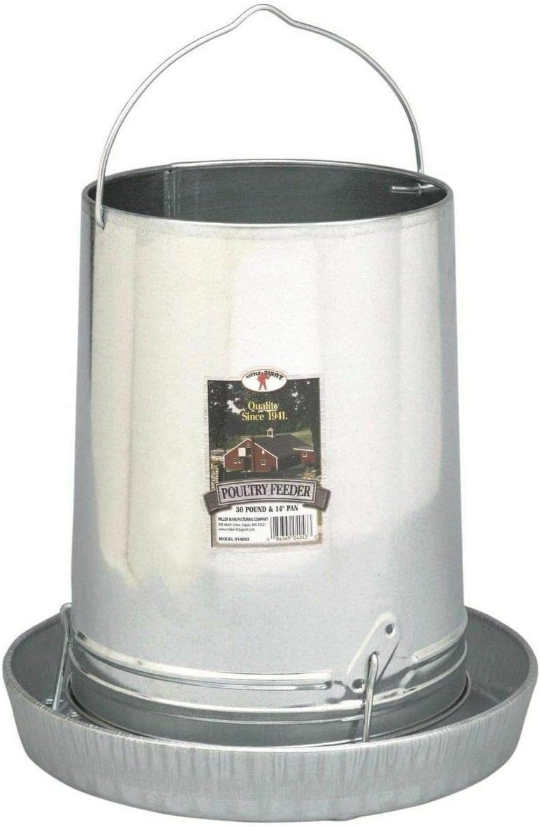 Little Giant Metal Hanging Poultry Feeder